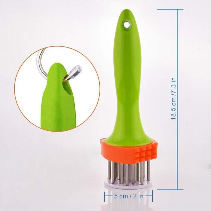 Ciocan de carne multifuncțional pentru fragezirea fripturii cu dublă utilizare - trendyo.ro