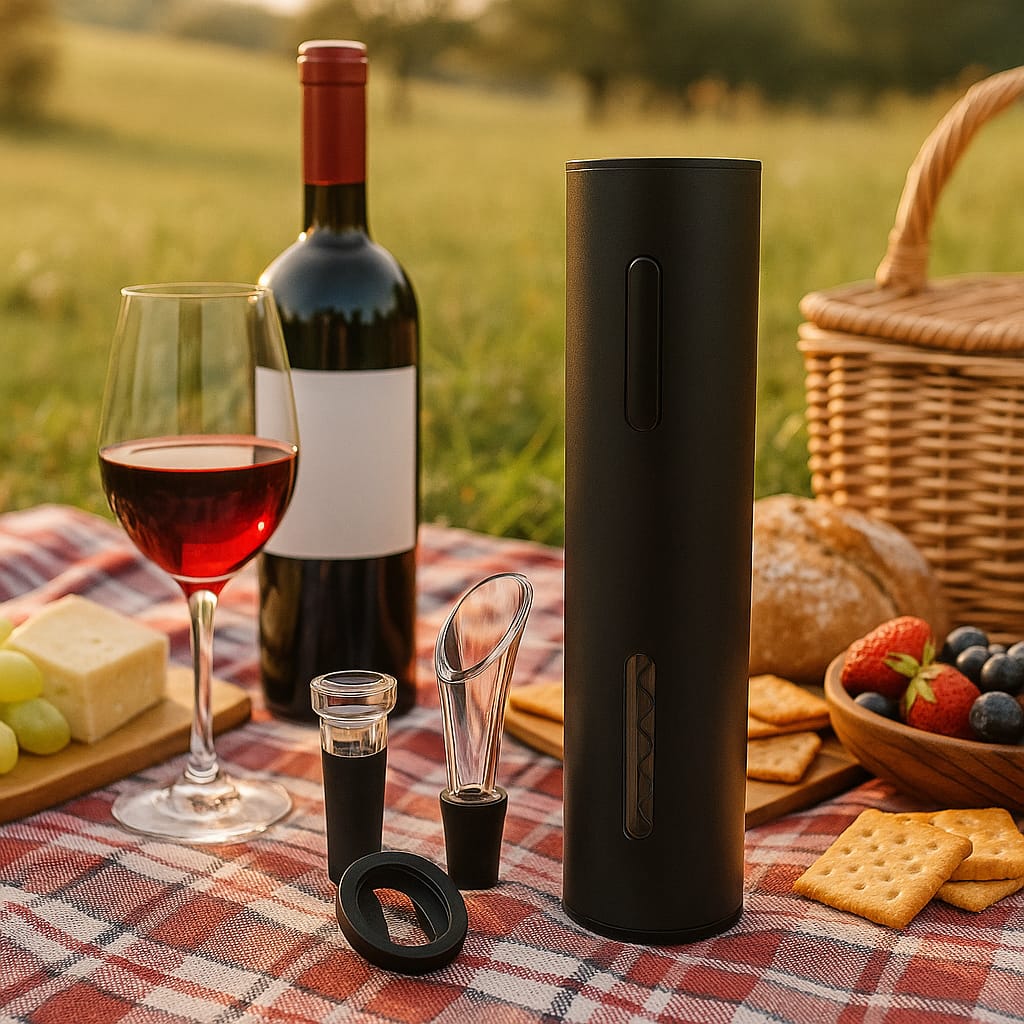 Pachet Casa Gourmet 3 în 1 – Set Bucătărie Premium cu Desfăcător Vin, Fragezitor și Tocător Brânzeturi - trendyo.ro