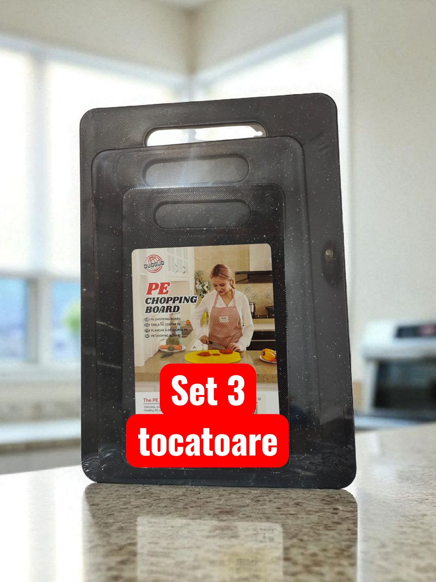 Set 3 Tocatoare din Plastic Premium – Rezistente, Igienice și Ușor de Curățat - trendyo.ro