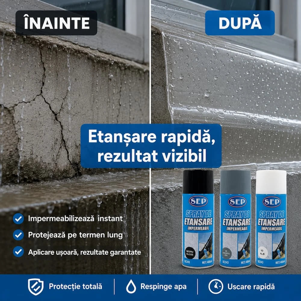 1+1 GRATIS Spray Etanșare Cauciucat