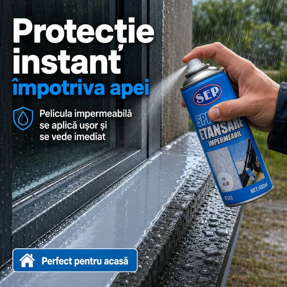 1+1 GRATIS Spray Etanșare Cauciucat