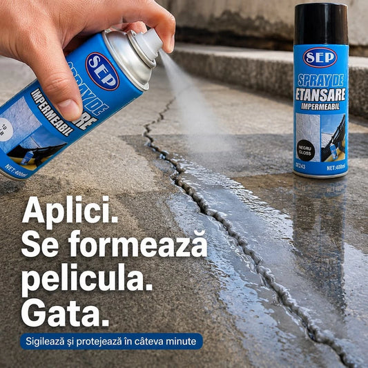 1+1 GRATIS Spray Etanșare Cauciucat