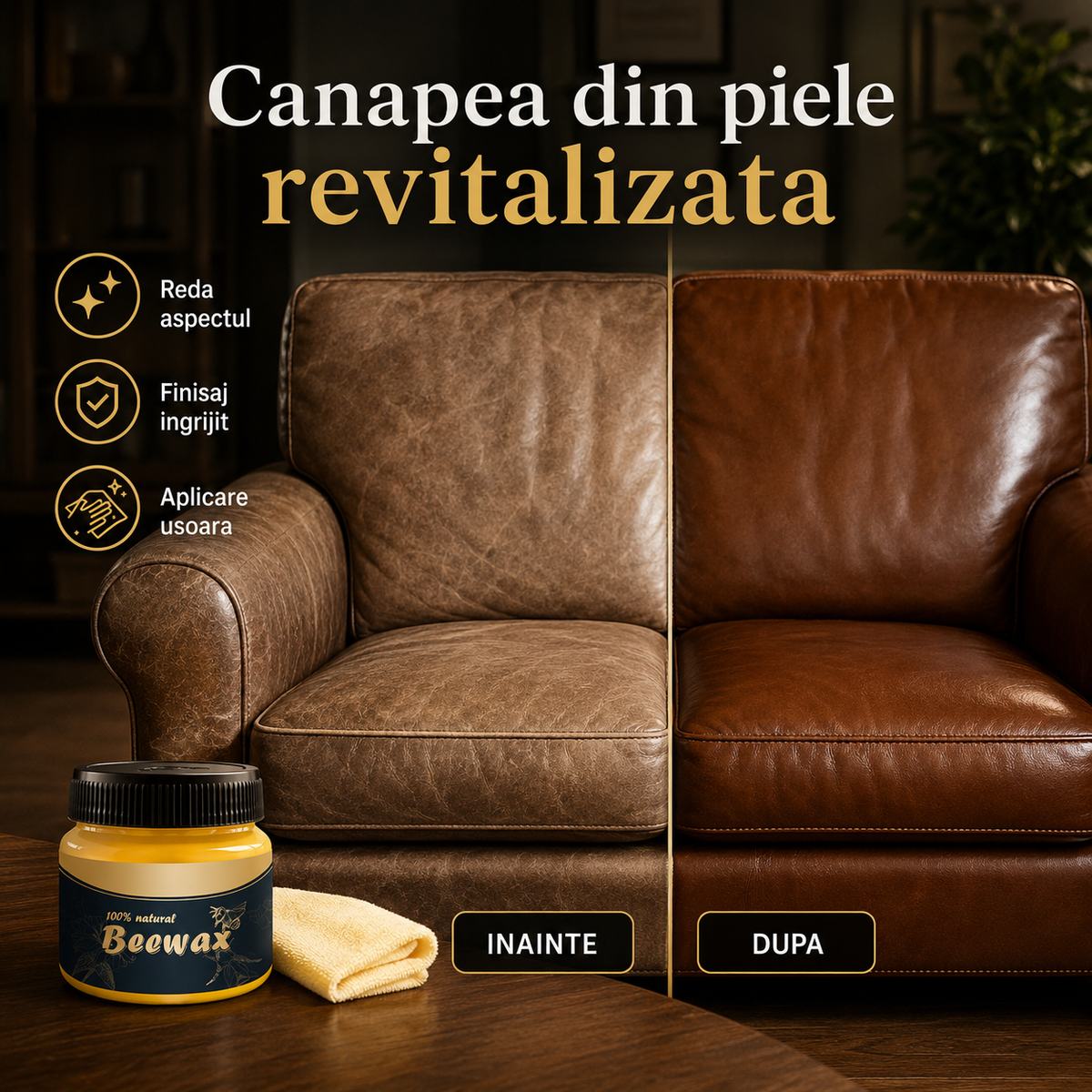 Ceară Lemn Albine Natură Pură