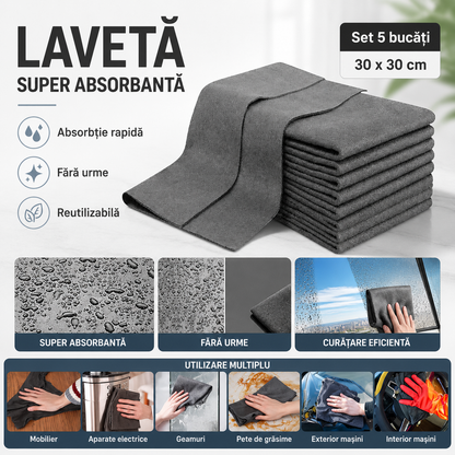 Laveta LAVORA Microfibră Curățare Universală