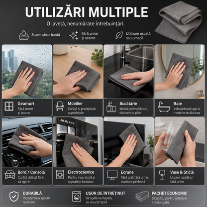 Laveta LAVORA Microfibră Curățare Universală