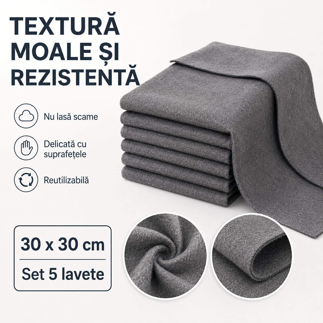 Laveta LAVORA Microfibră Curățare Universală