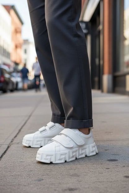 Adidasi barbati VSC Greca albi, cu arici 092 T2 - 4 - trendyo.ro