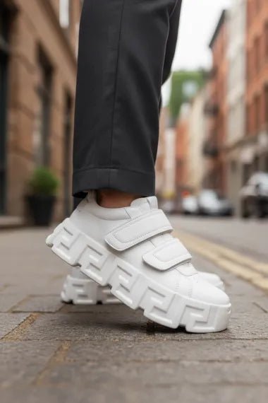 Adidasi barbati VSC Greca albi, cu arici 092 T2 - 4 - trendyo.ro