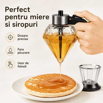 Dozator Universal Diamant Elegant Sticlă - trendyo.ro