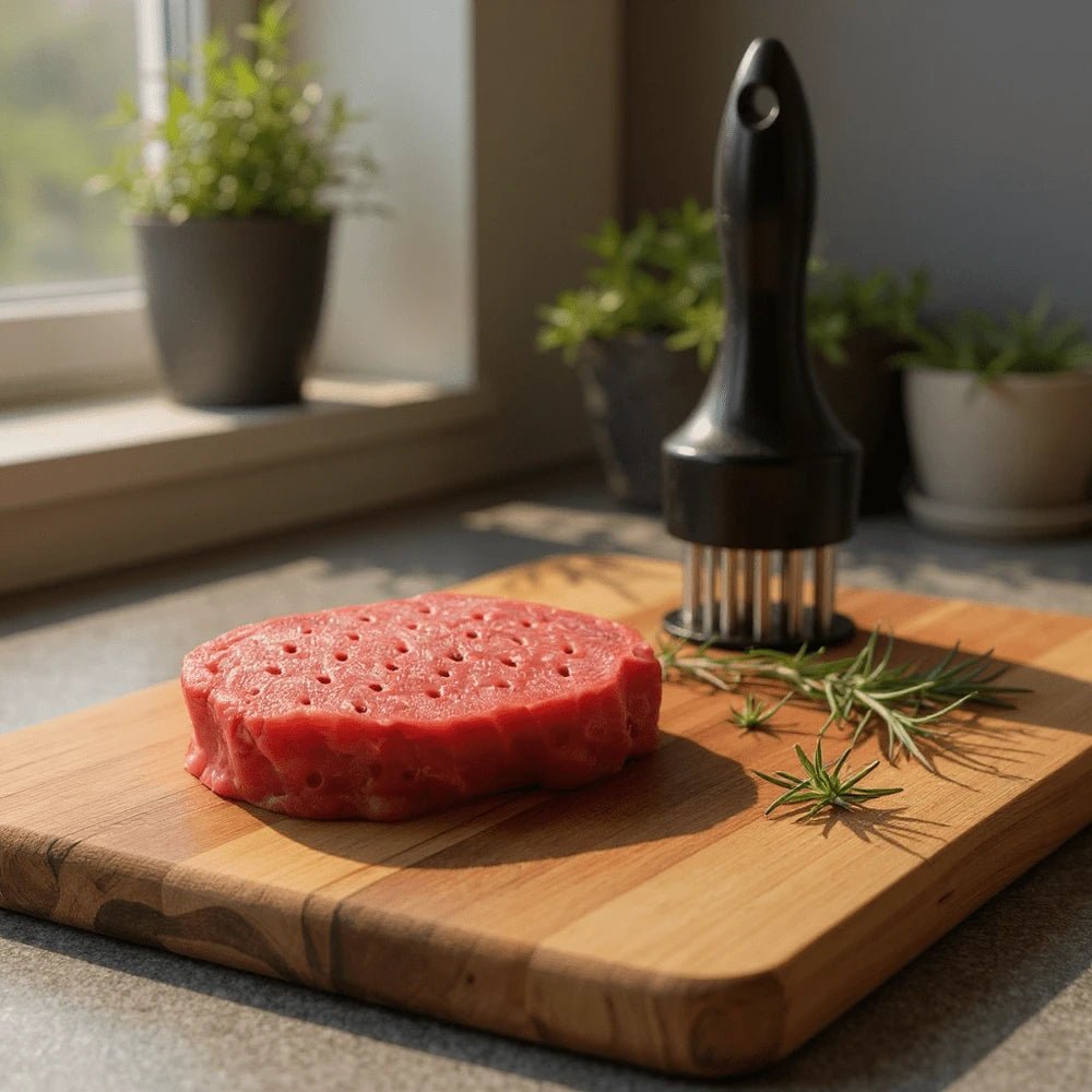 Fragezitor carne cu tije de inox 1+1 GRATUIT SI ASCUTITOR CADOU - trendyo.ro