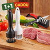 Fragezitor carne cu tije de inox 1+1 GRATUIT SI ASCUTITOR CADOU - trendyo.ro