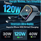 Încărcător Auto Magic 4 in 1 cu Lumină - trendyo.ro