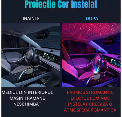 Încărcător Auto Magic 4 in 1 cu Lumină - trendyo.ro