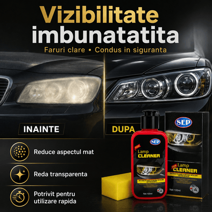 Kit Restaurare Faruri Auto - Reda Claritatea in 5 Minute - trendyo.ro