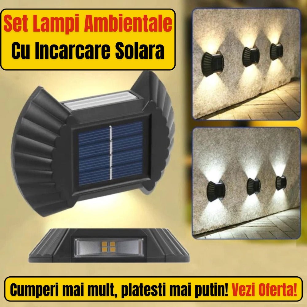 Lămpi Solare în Formă de Scoică - trendyo.ro