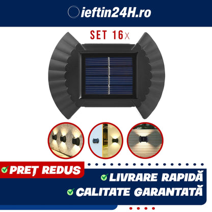 Lămpi Solare în Formă de Scoică - trendyo.ro