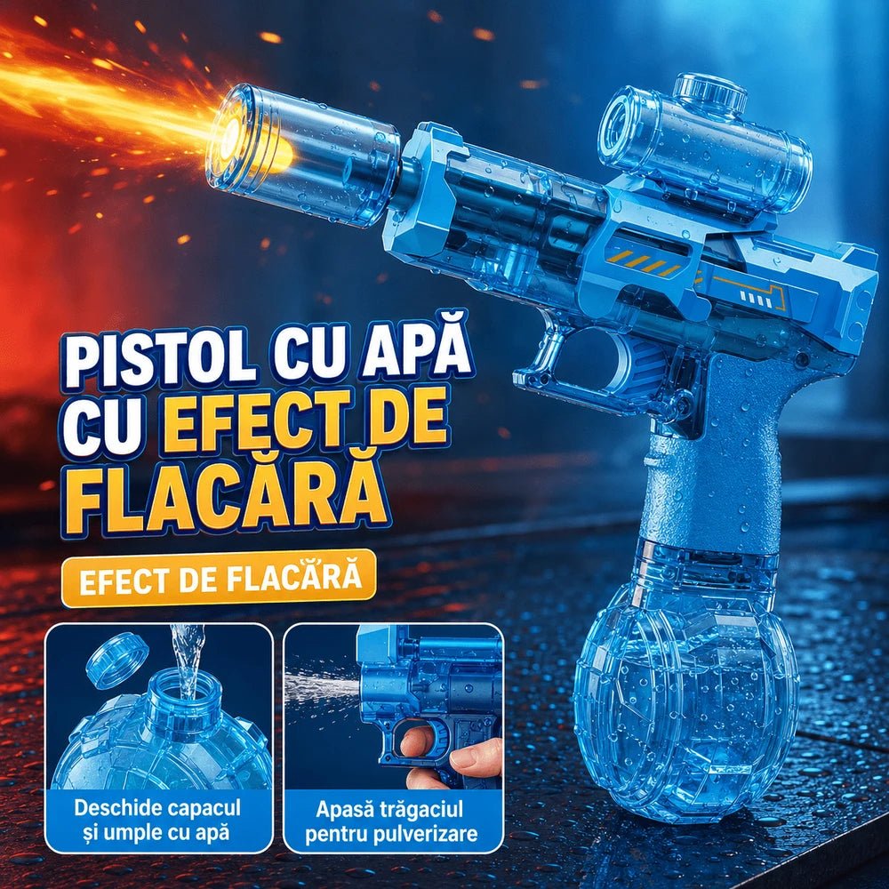 Pistol electric cu jet automat - trendyo.ro