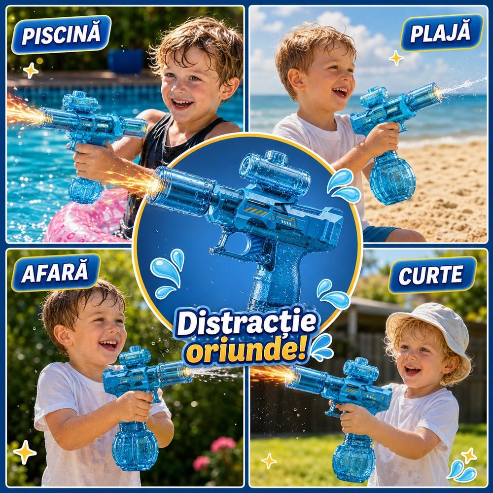 Pistol electric cu jet automat - trendyo.ro