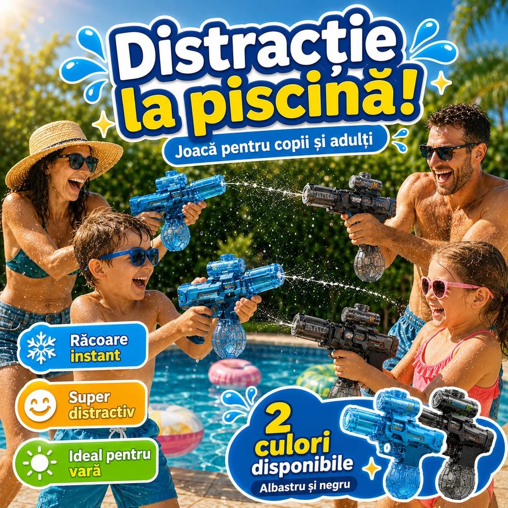 Pistol electric cu jet automat - trendyo.ro