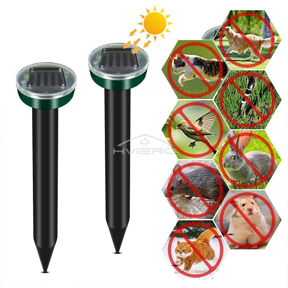Repelent Solar Ultrasonic Grădină - trendyo.ro