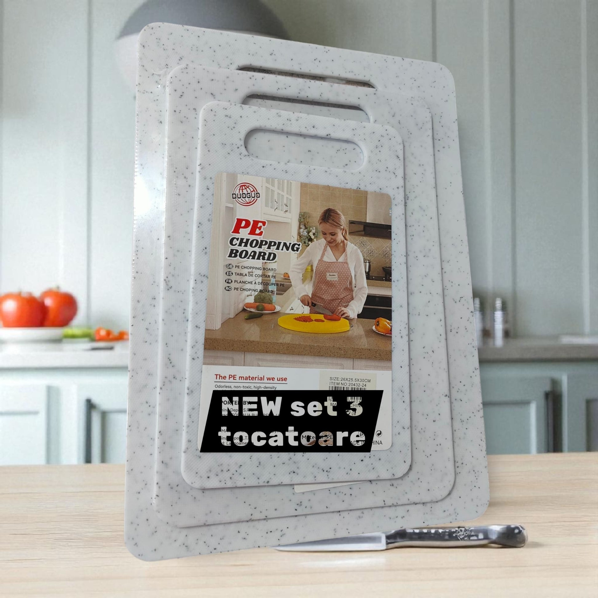 Set 3 Tocatoare din Plastic Premium – Rezistente, Igienice și Ușor de Curățat - trendyo.ro