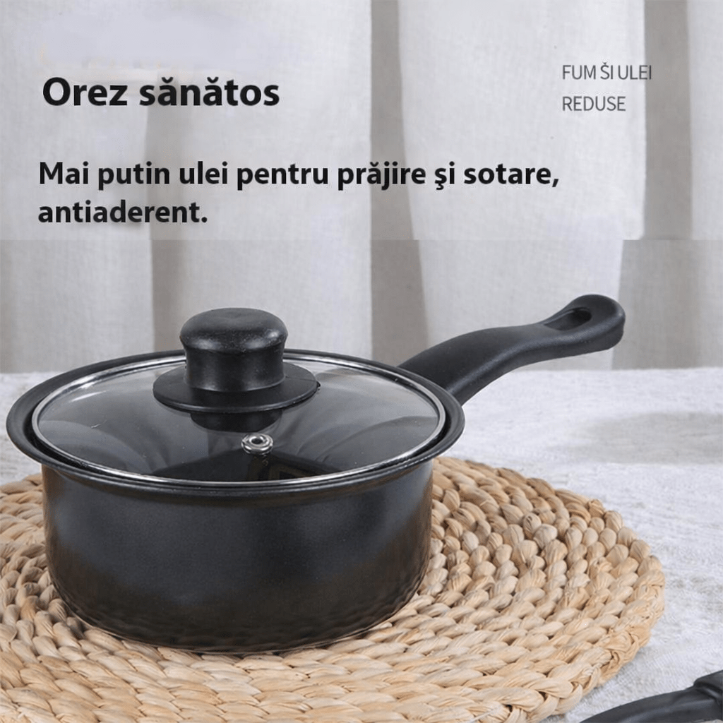 Set Tigăi Antiaderente Colorate - trendyo.ro