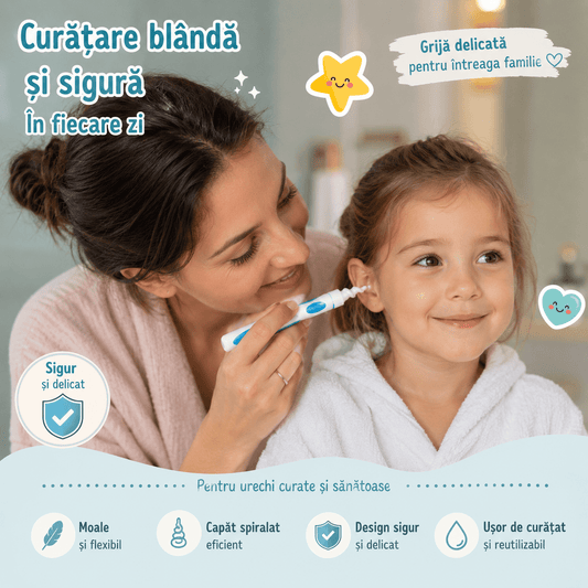 SpiralClean Curăță Urechi Rapid - trendyo.ro