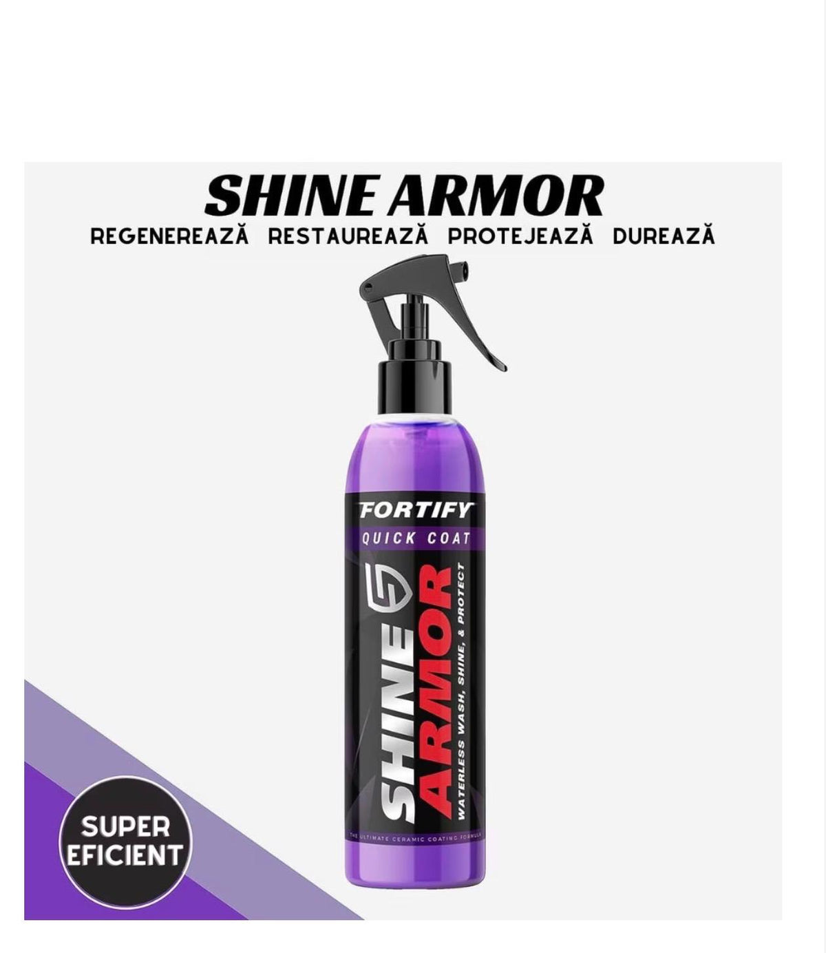 Spray Protecție Stralucire Rapidă Auto Ceramică - trendyo.ro