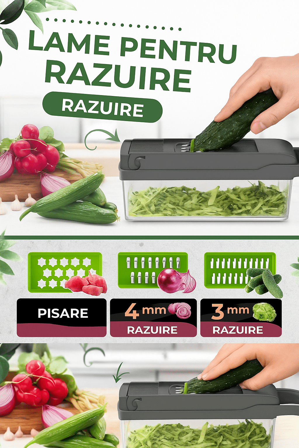 Tăietor Magic de Legume Multifuncțional - trendyo.ro